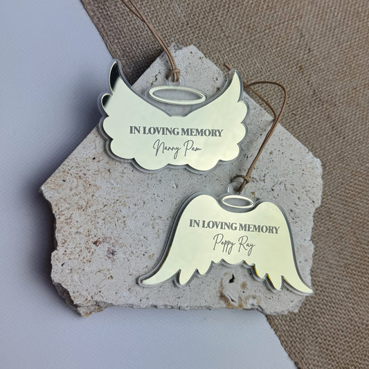 Angel Wings Ornament