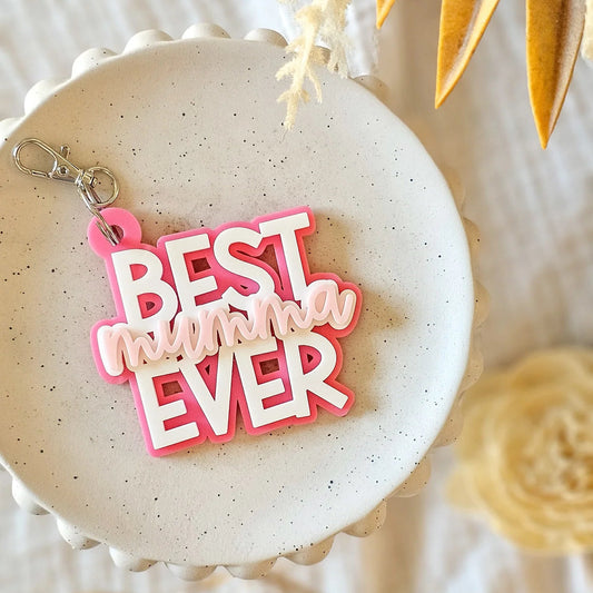 Best Ever Layered Keyring
