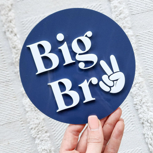 Big Brother Announcement Sign