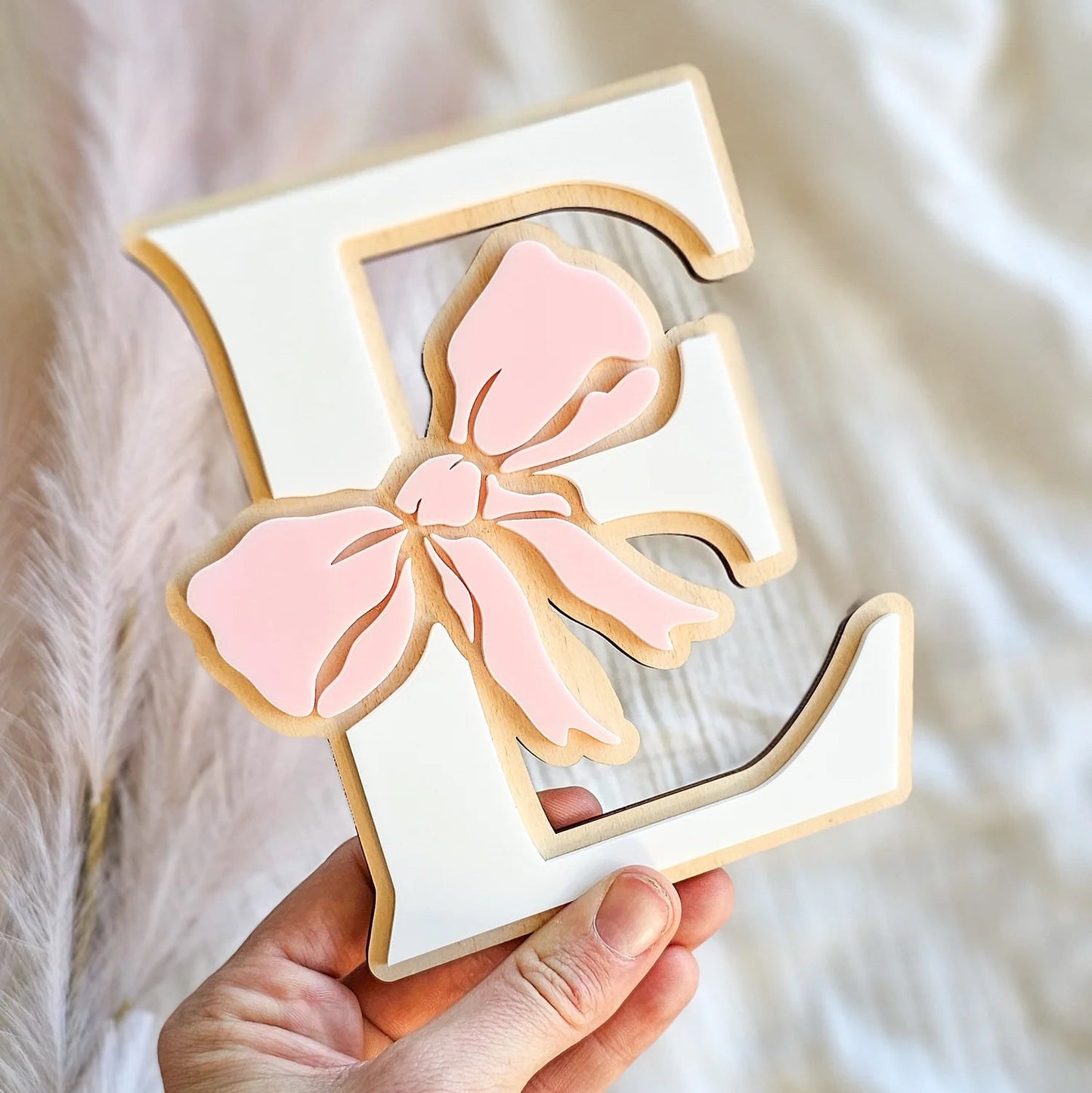 Bow Acrylic Letter