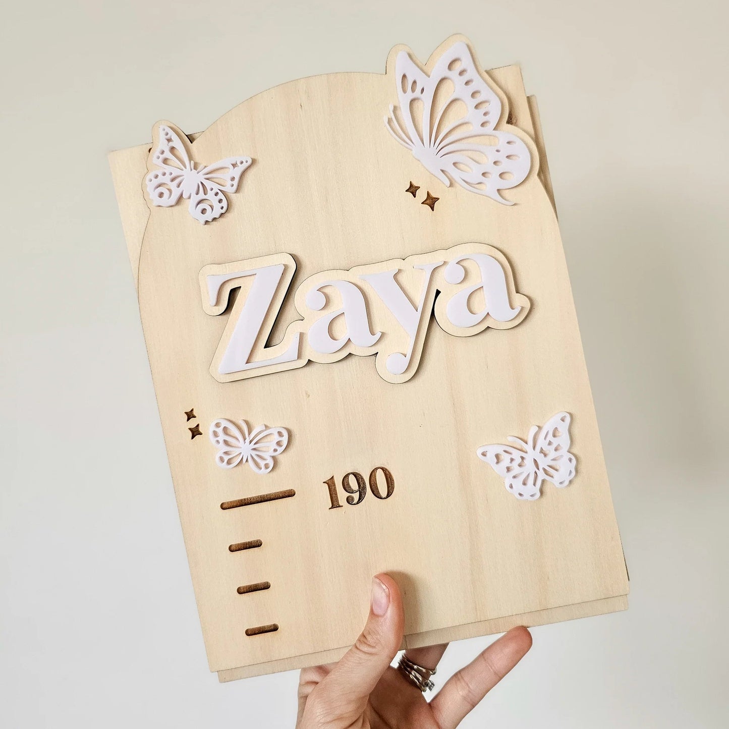 Butterfly Growth Height Chart