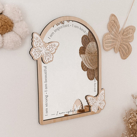 Butterfly Affirmation Mirror