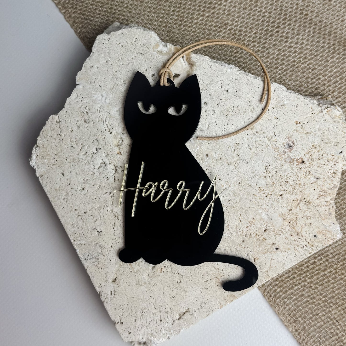 Black Cat Tag