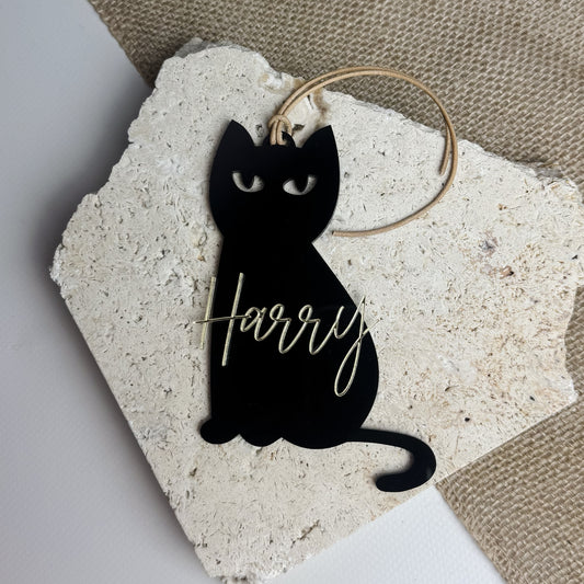 Black Cat Tag