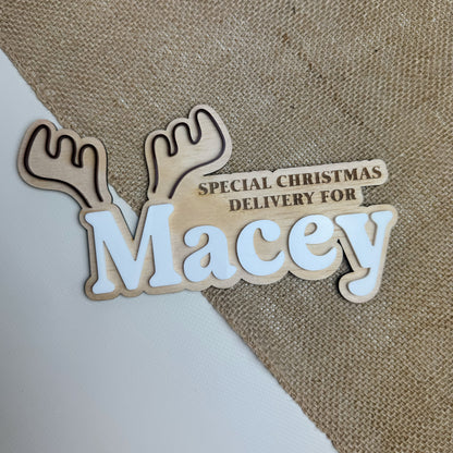 Reindeer Ears Plaque