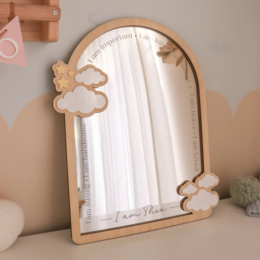 Clouds Affirmation Mirror