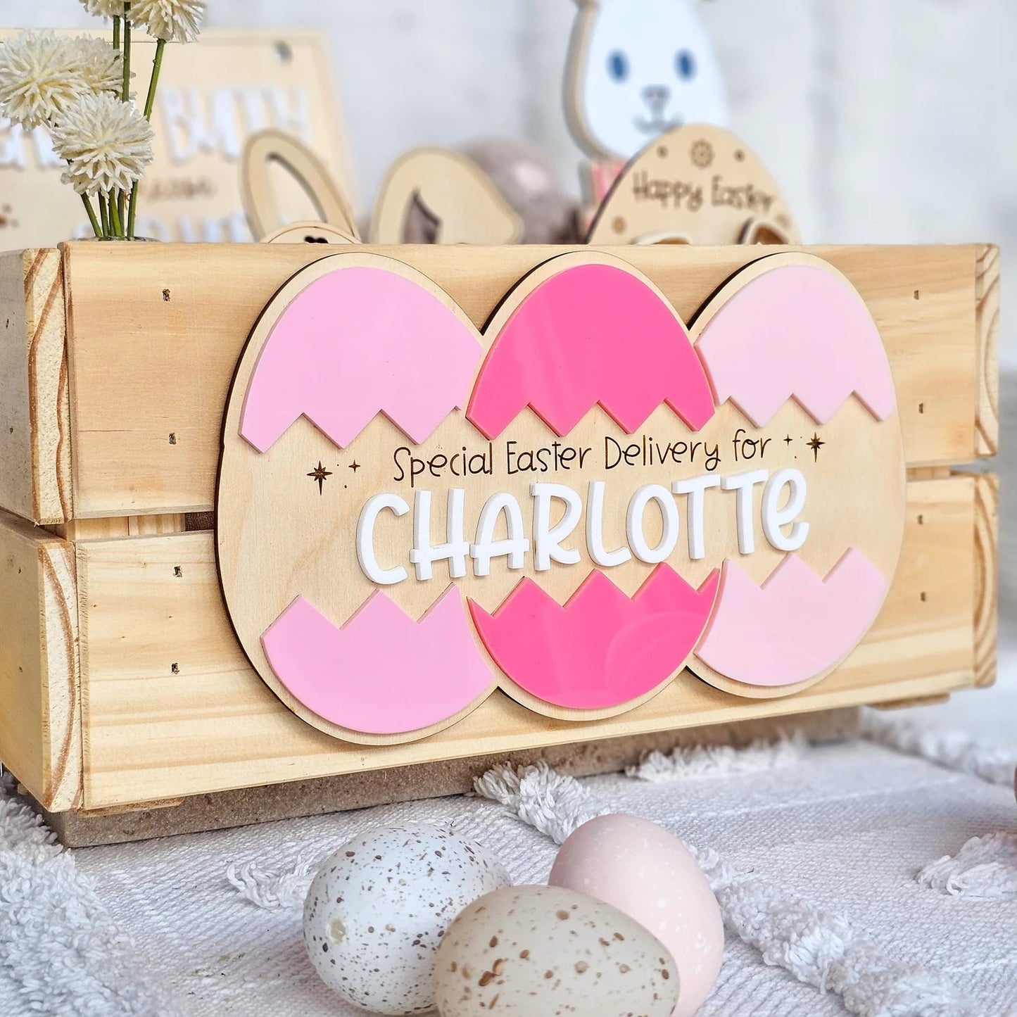 Easter Cracked Egg Crate