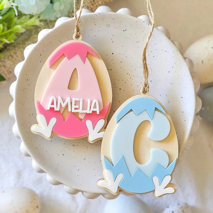 Easter Cracked Egg Gift Tag