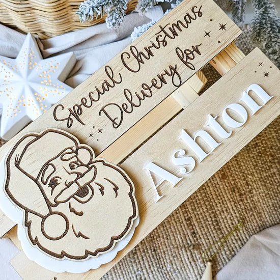 Santa Christmas Crate