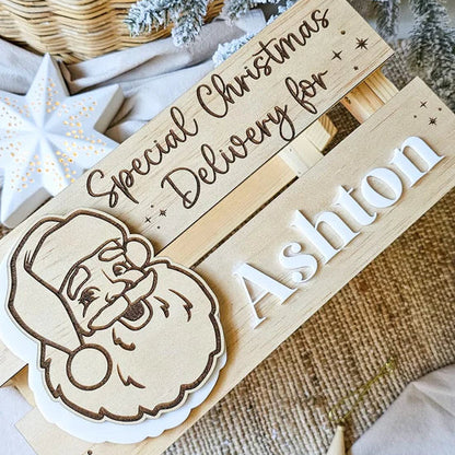 Santa Christmas Crate