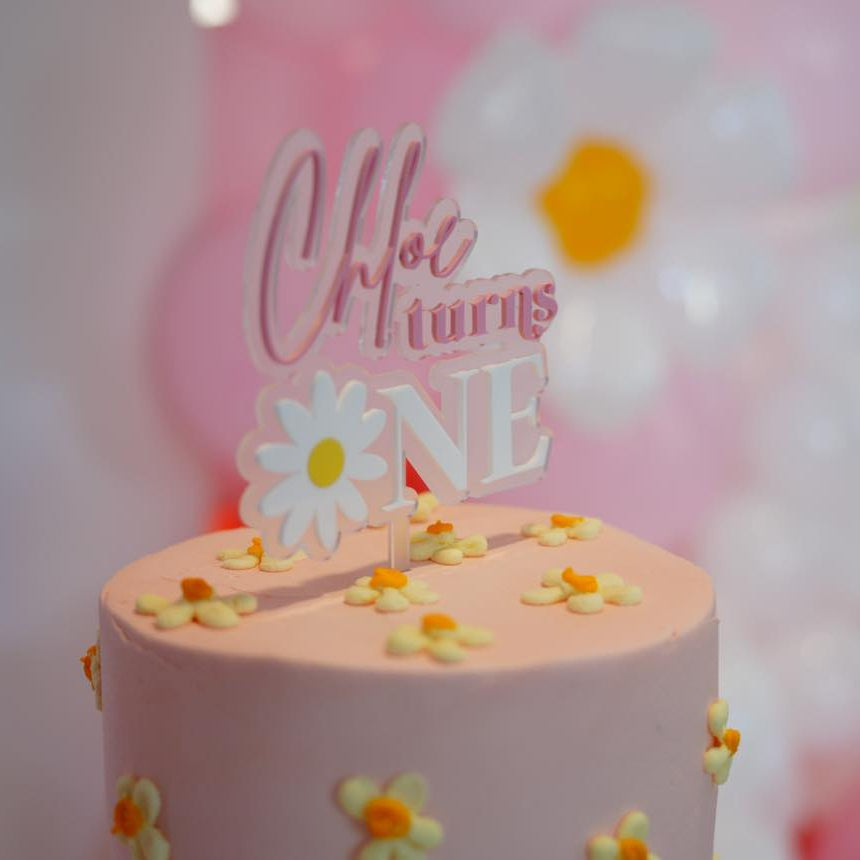 Daisy Cake Topper