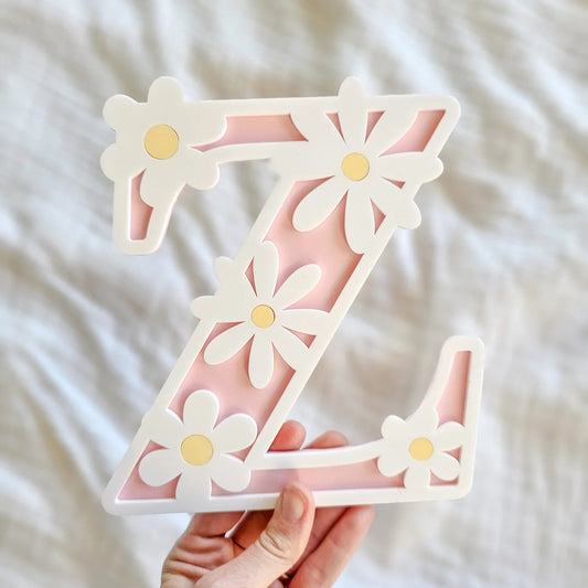 Daisy Acrylic Letter