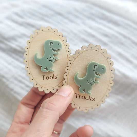 Dinosaur Label Discs
