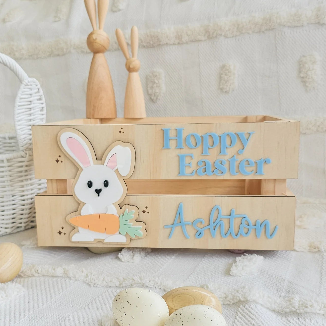 Easter Bunny Crate