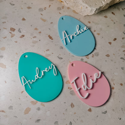 Simplistic Eggs Gift Tag