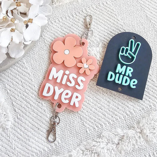 Teacher Educator Lanyard Keychain