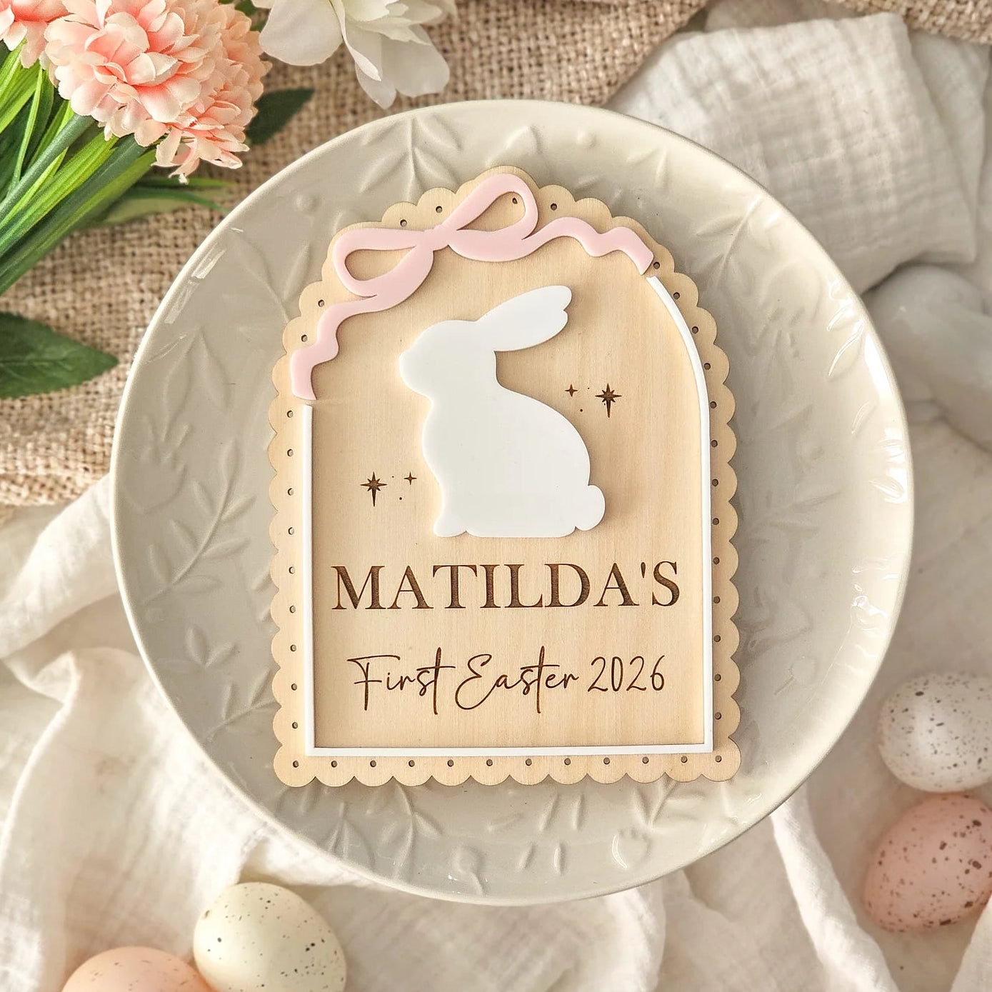 First Easter Plaque