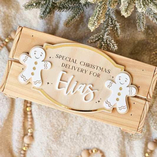 Christmas Delivery Plaque