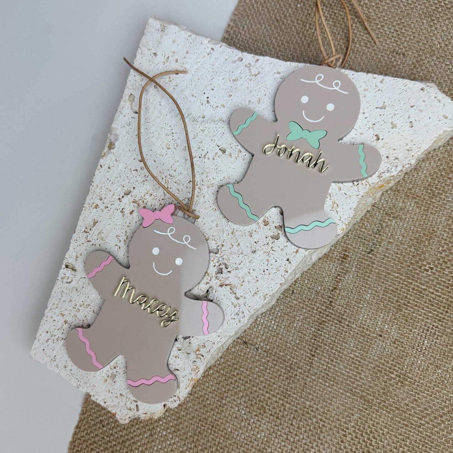 Gingerbread Stocking Tag