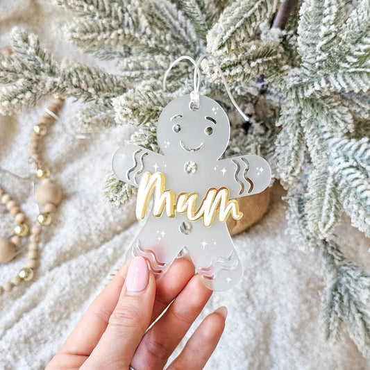 Layered Gingerbread Tag