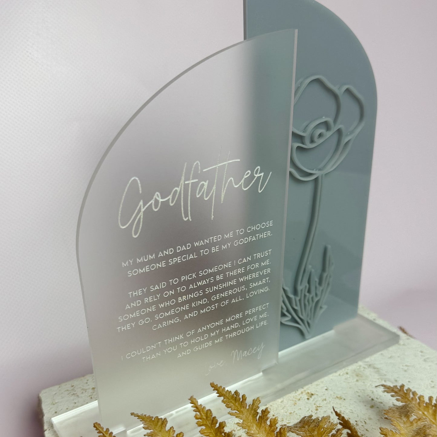 Godparent Proposal Sign