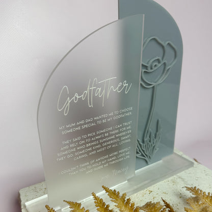 Godparent Proposal Sign