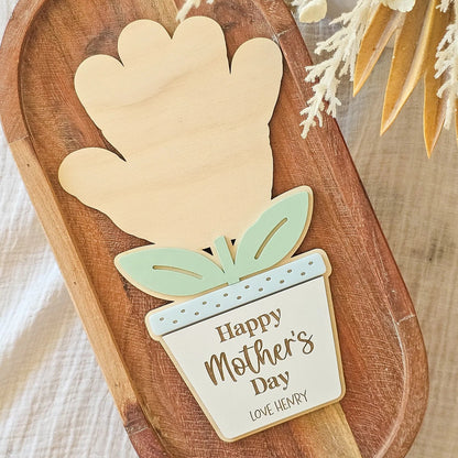 Handprint Pot Plant - Mother's Day