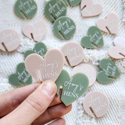 Hens Drink Tags