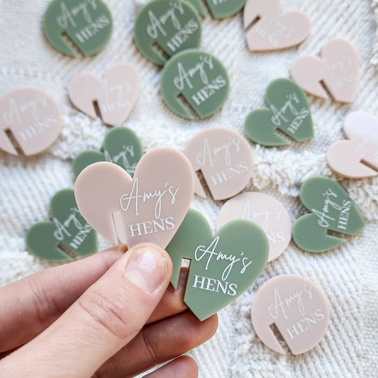 Hens Drink Tags