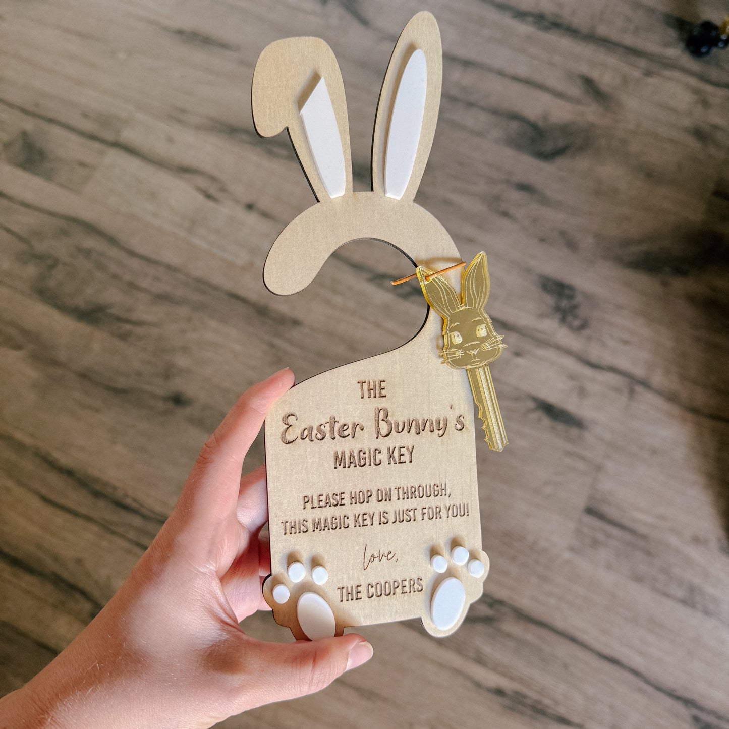 Bunny Magical Key & Hanger
