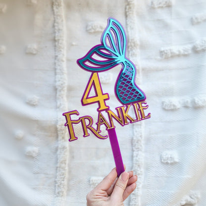 Mermaid Cake Topper
