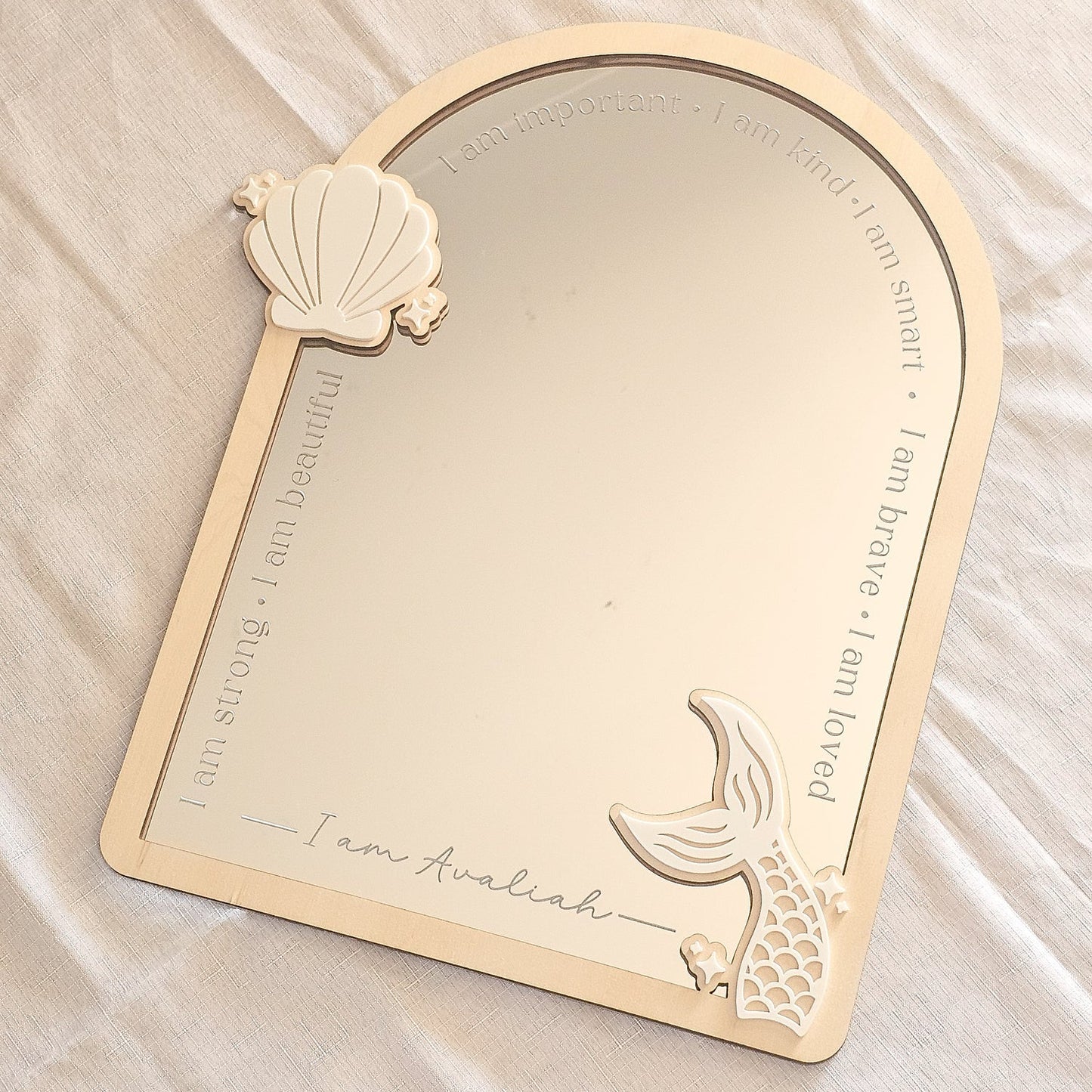 Mermaid Affirmation Mirror