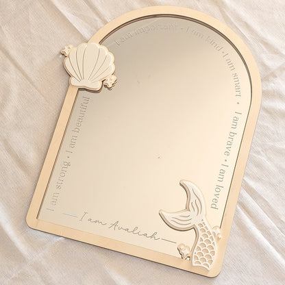 Mermaid Affirmation Mirror