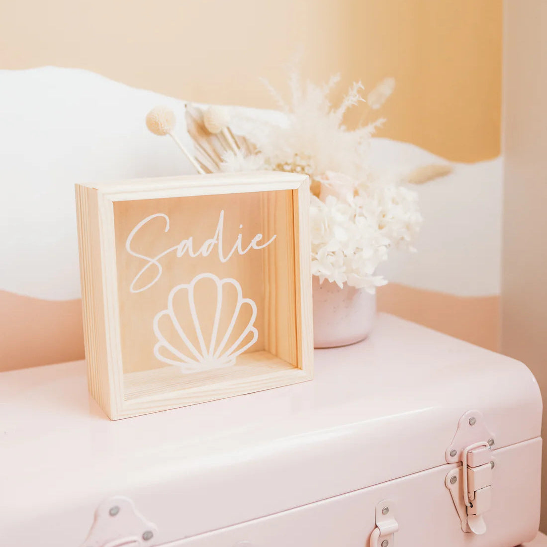 Engraved Timber Money Box