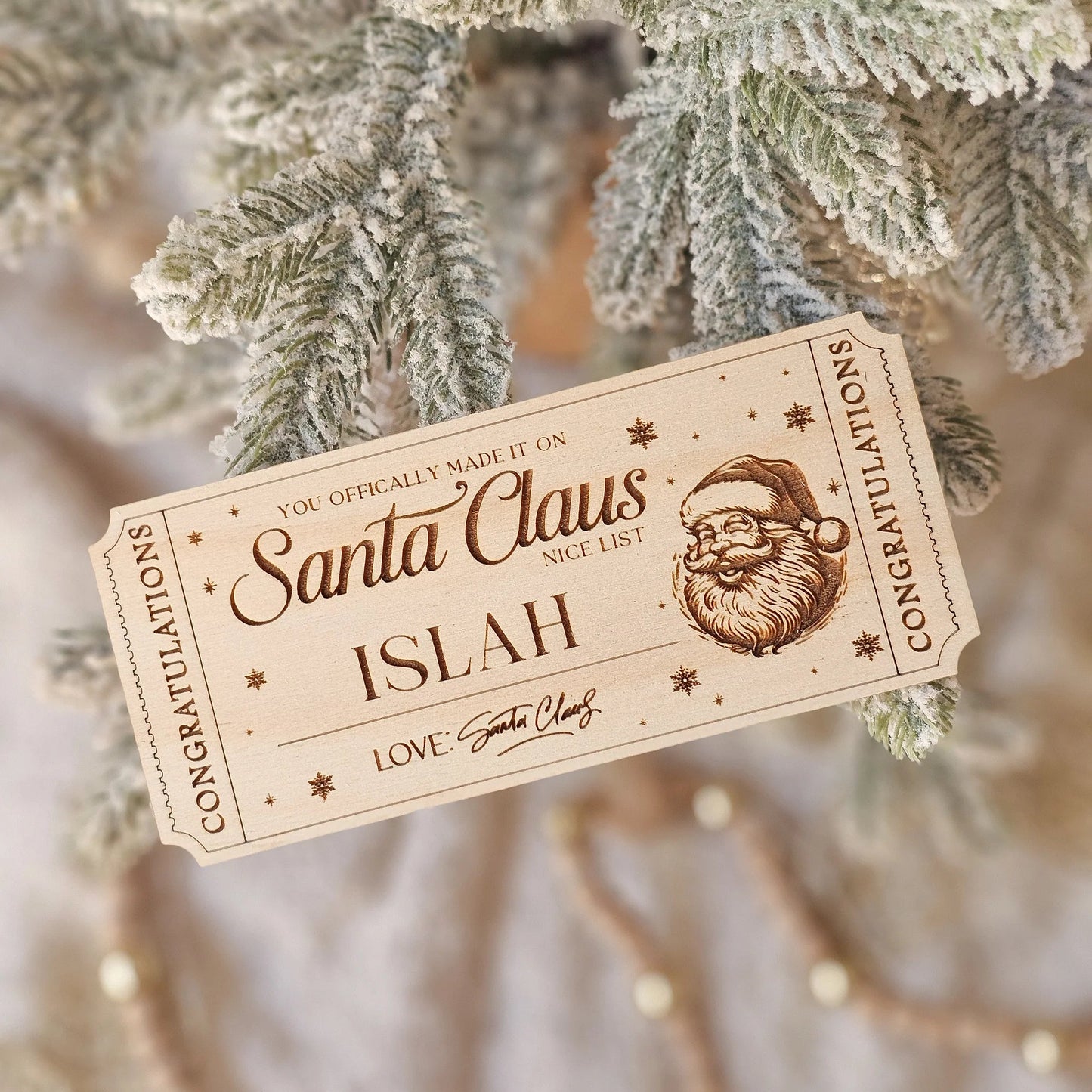 Nice List Ticket