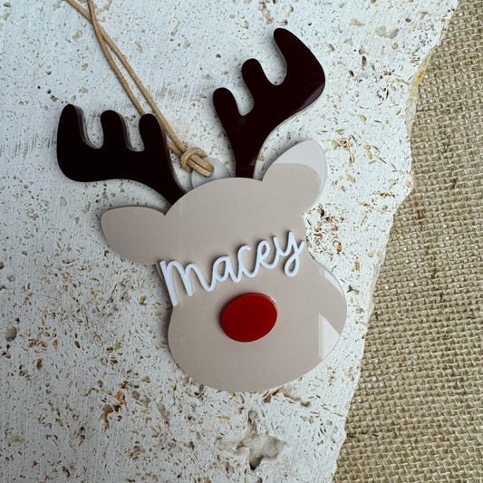 Reindeer Tag
