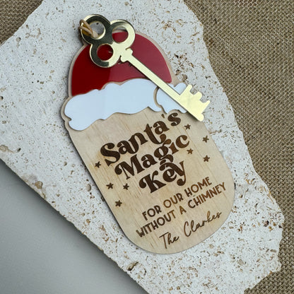 Santa Magic Key Tag