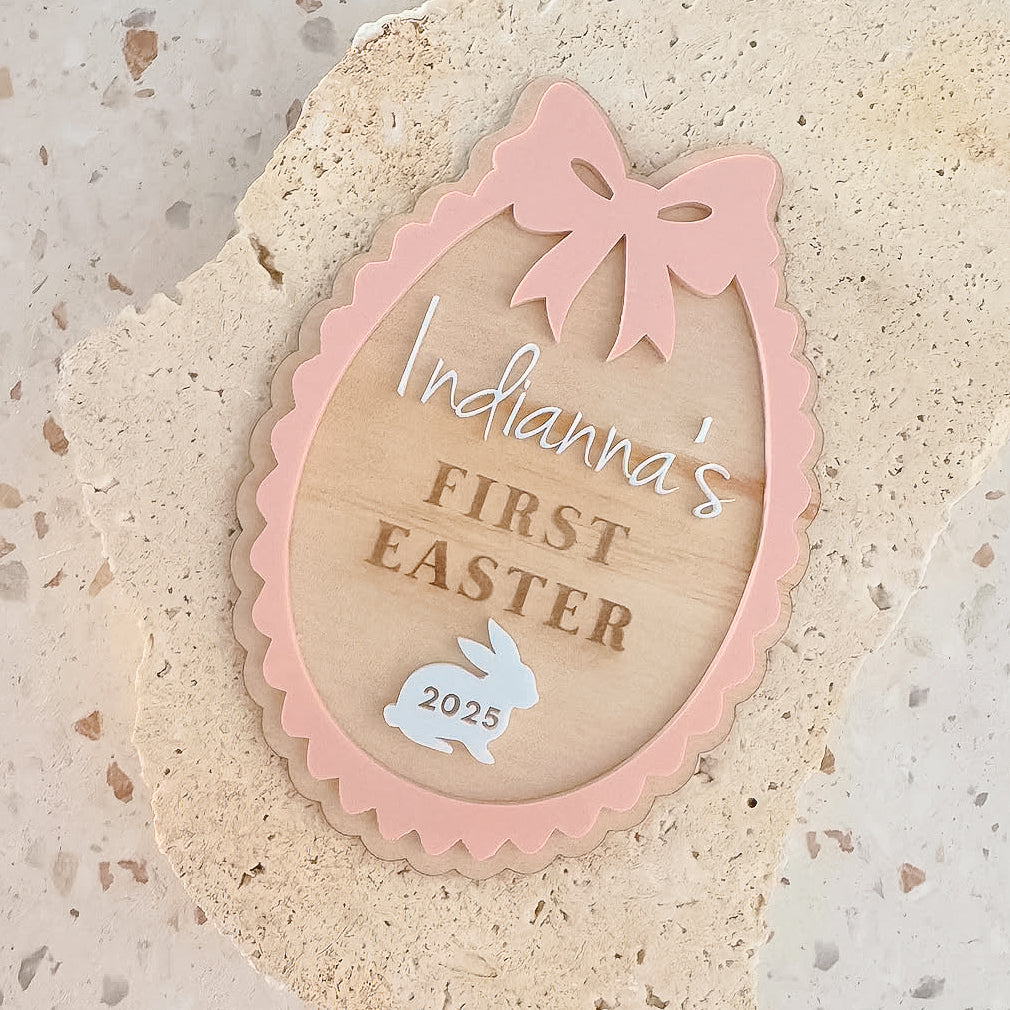 First Easter Plaque