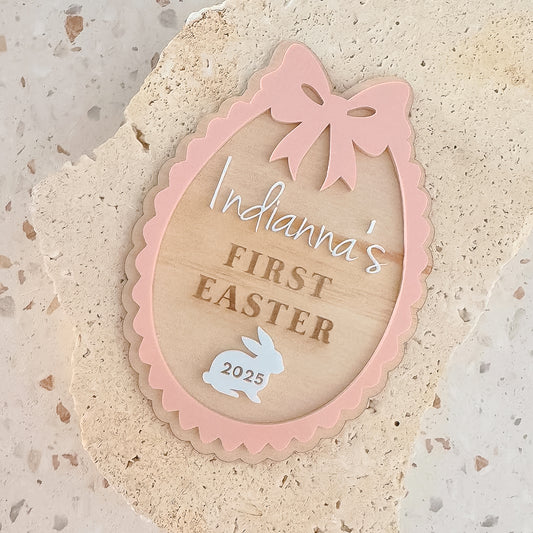 First Easter Plaque