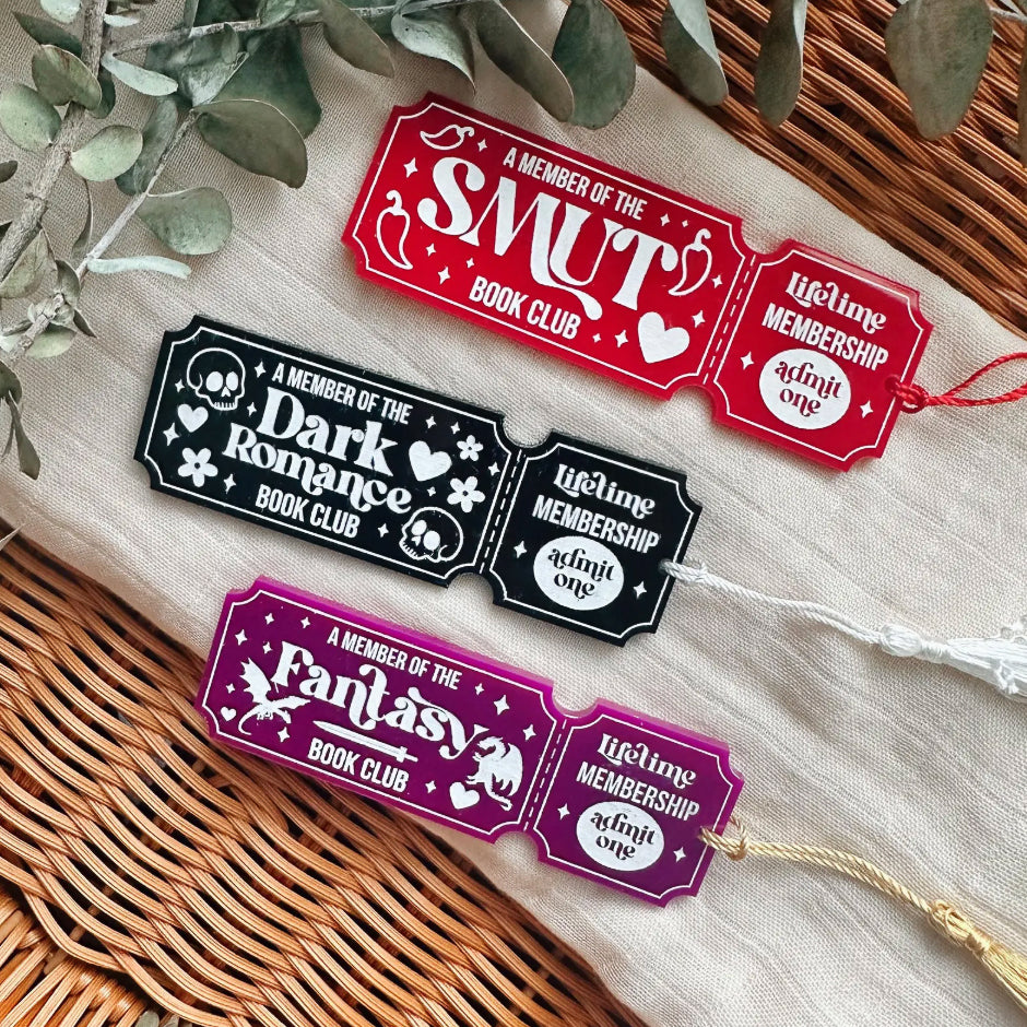 Acrylic Trope Bookmark