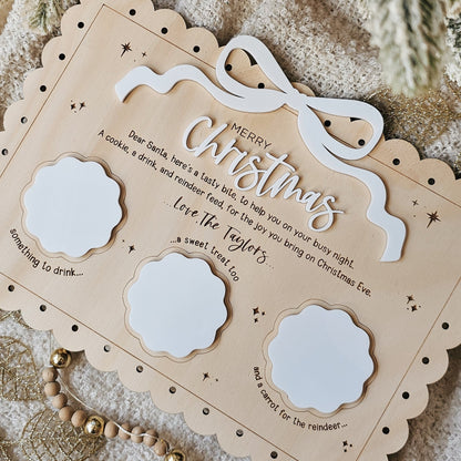 Santa Snack Tray