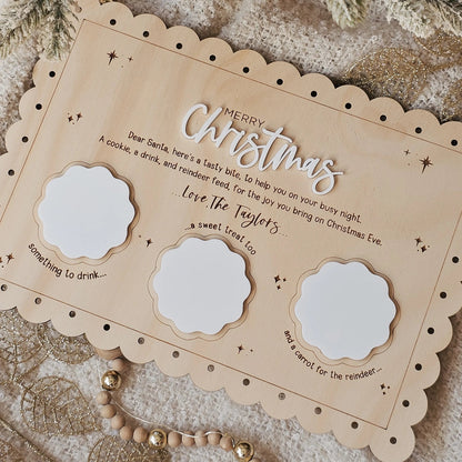 Santa Snack Tray