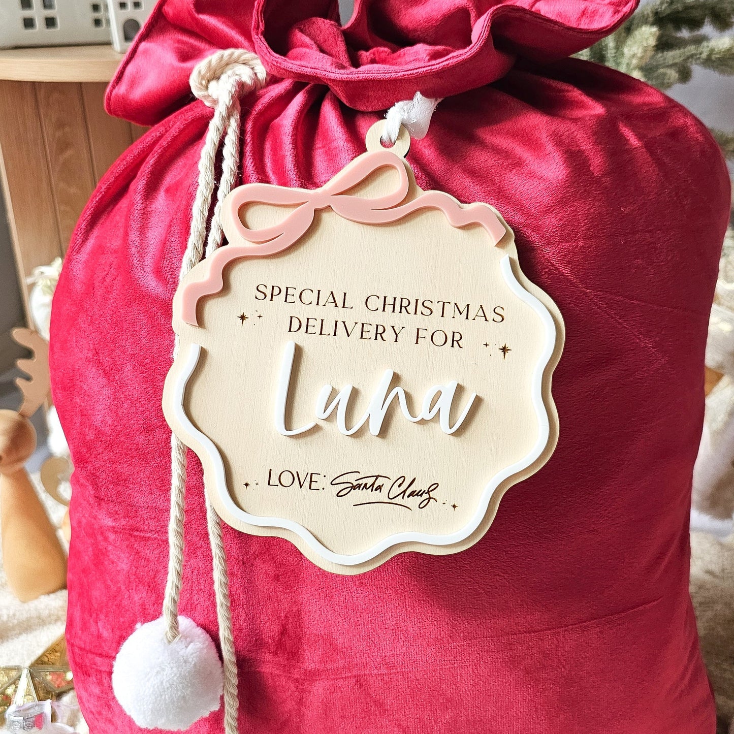 Wavy Bag Tag